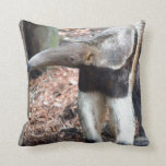 anteater nose raised wild animal image picture throw pillow