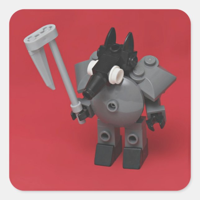 Anteater Square Sticker (Front)