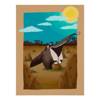 Anteater - Tamanduá Poster