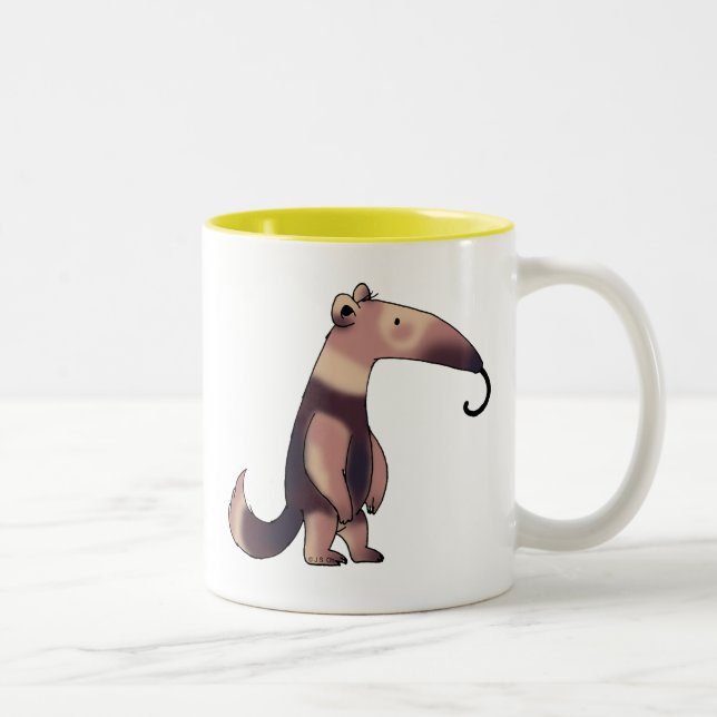 Anteater Two-Tone Coffee Mug (Right)