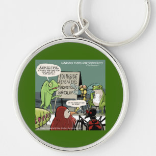 Anteaters Anonymous 12-Step Funny Keychain