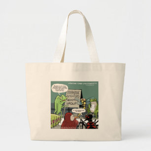 Anteaters Anonymous 12-Step Funny Large Tote Bag