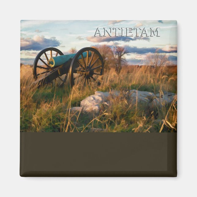 Anteitam Autumn Cannon Magnet (Front)