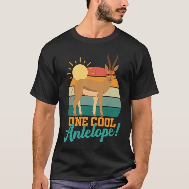 Antelope  Awareness Day gazelle wildlife men women T-Shirt (Front)