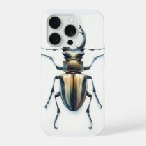 Antelope Beetle Watercolor AREF290 - Watercolor iPhone 15 Pro Case