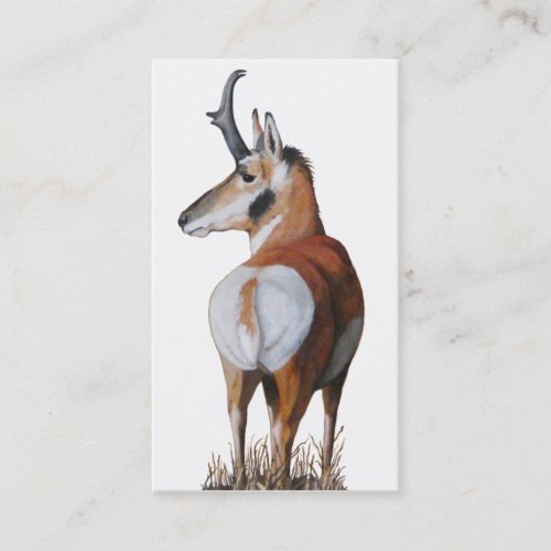 Antelope Book Mark Customizable Business Card Template
