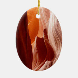 Antelope Canyon 10 Ceramic Ornament