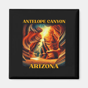 Antelope Canyon Arizona Hiking Camping Magnet