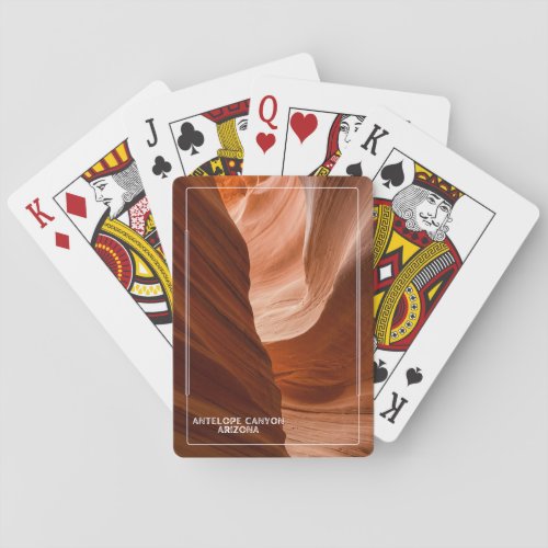 Antelope Canyon Arizona Playing Cards