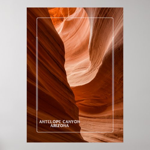 Antelope Canyon Arizona Poster