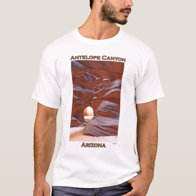 Antelope Canyon-Arizona T-Shirt (Front)
