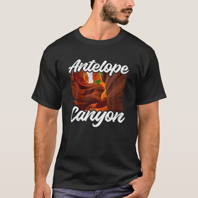 Antelope Canyon Arizona Tourist Souvenir Family Va T-Shirt (Front)