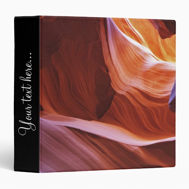 Antelope Canyon Binder (Front/Spine)