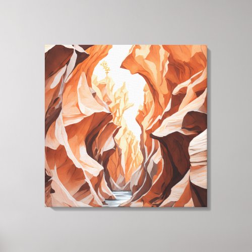 Antelope Canyon Canvas Print