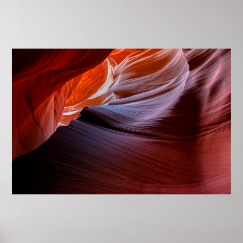 Antelope canyon canyon sandstone poster