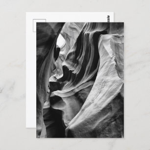 Antelope canyon caves postcard