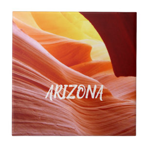 Antelope Canyon in Arizona  Ceramic Tile