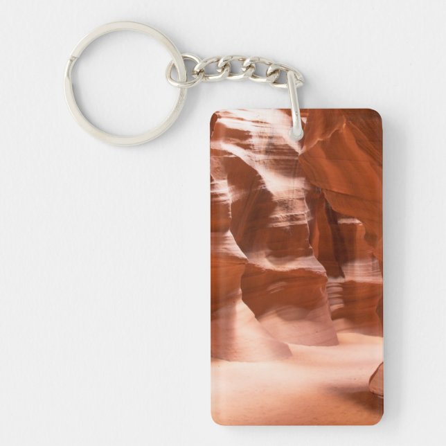 Antelope Canyon, Naturally Lit Keychain (Front)