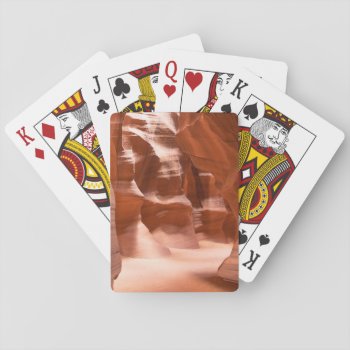 Antelope Canyon  Naturally Lit Playing Cards by usdeserts at Zazzle