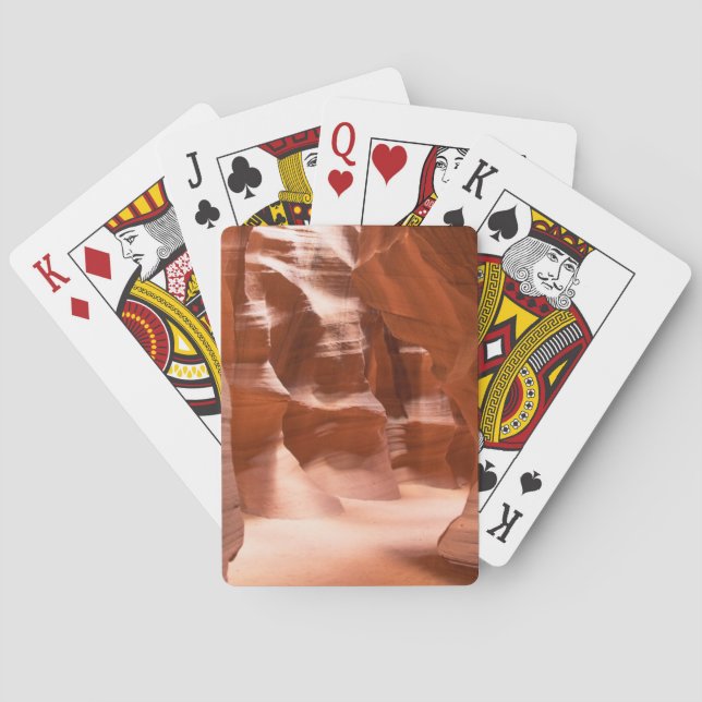 Antelope Canyon, Naturally Lit Poker Cards (Back)