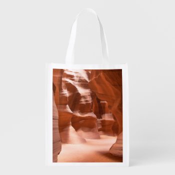 Antelope Canyon  Naturally Lit Reusable Grocery Bag by usdeserts at Zazzle