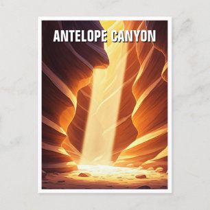 Antelope Canyon Navajo Nation Souvenir Postcard