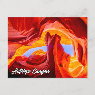 Antelope Canyon, Page, Arizona, United States Postcard