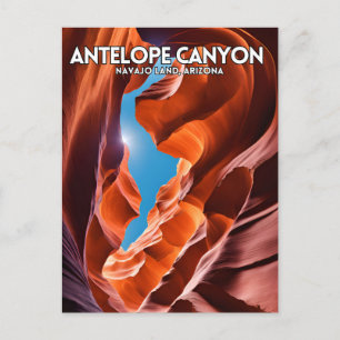 Antelope Canyon Postcard