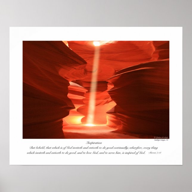 Antelope Canyon Poster (Front)