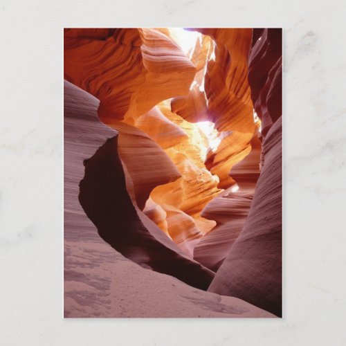 Antelope Canyon Sandstone Postcard