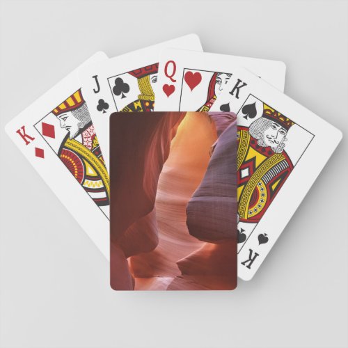 Antelope Canyon Slot Formations Playing Cards
