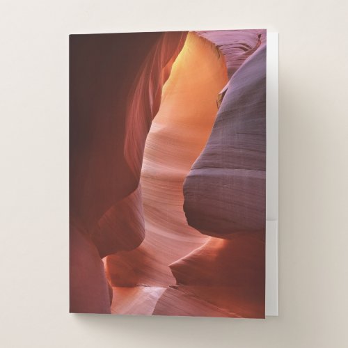 Antelope Canyon Slot Formations Pocket Folder