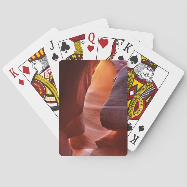 Antelope Canyon Slot Formations Poker Cards (Back)
