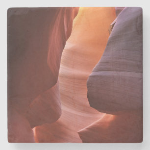 Antelope Canyon Slot Formations Stone Coaster