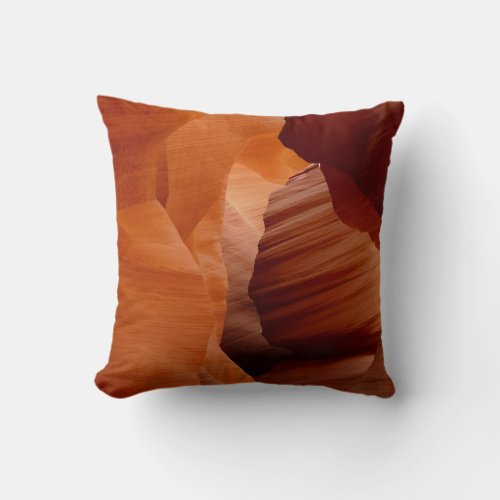 Antelope Canyon Throw Pillow