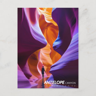 Antelope Canyon, USA Postcard