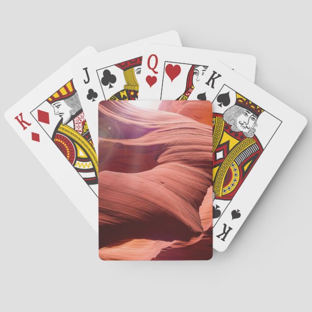 Antelope Canyon | Zazzle_Growshop. Poker Cards (Back)