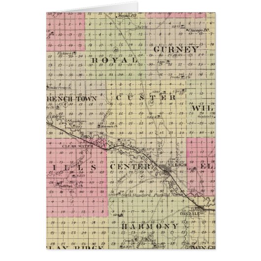 Antelope County, Nebraska Cards (Front)