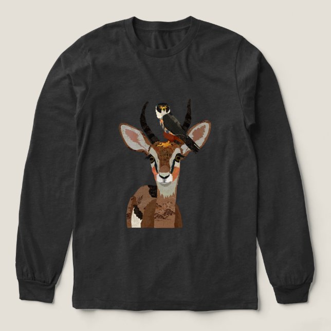 ANTELOPE & FALCON Tri-Blend SHIRT (Design Front)