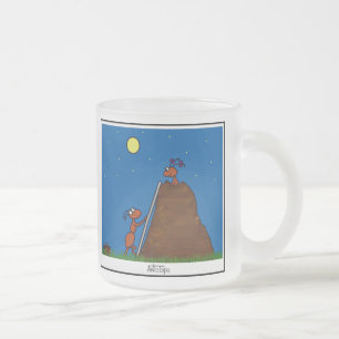 ANTelope Frosted Glass Coffee Mug
