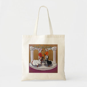 Antelope Funny Ants Rick London Comic Tote Bag