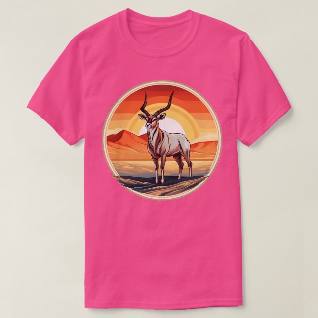 Antelope retro T-Shirt (Design Front)