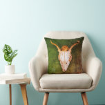 Antelope Skull Pillow