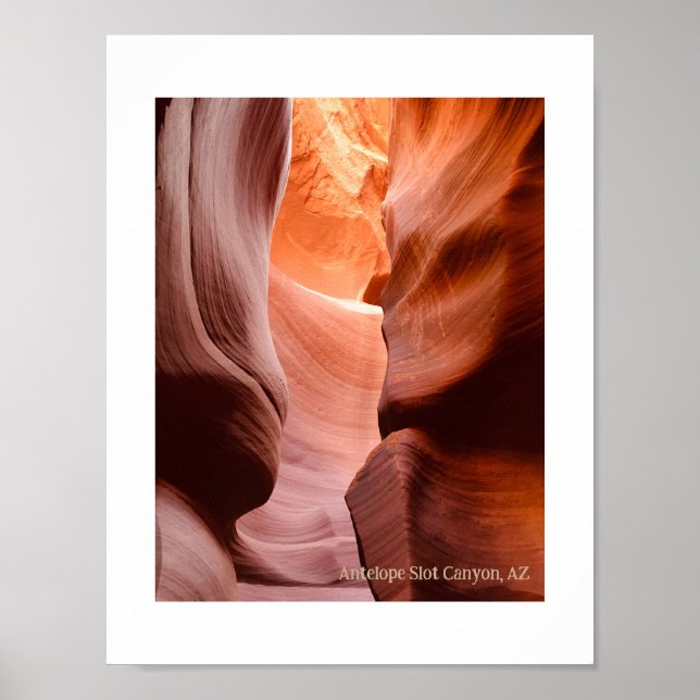 Antelope Slot Canyon, Arizona Poster (Front)