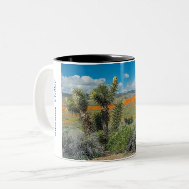 Antelope Valley Poppy Reserve Coffee Mug (Front Left)