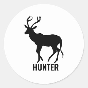 Antelopes wedding meal choice classic round hunter classic round sticker