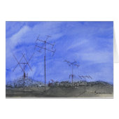 Antenna Farm At Dusk (Front Horizontal)