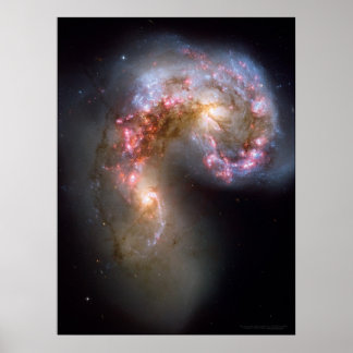 Antennae Galaxies 18x24 (21x28) Poster