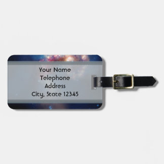 Antennae Galaxies Colorful Composite Luggage Tag