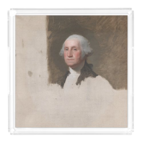 Anthaeneum George Washington 1st US President Acrylic Tray
